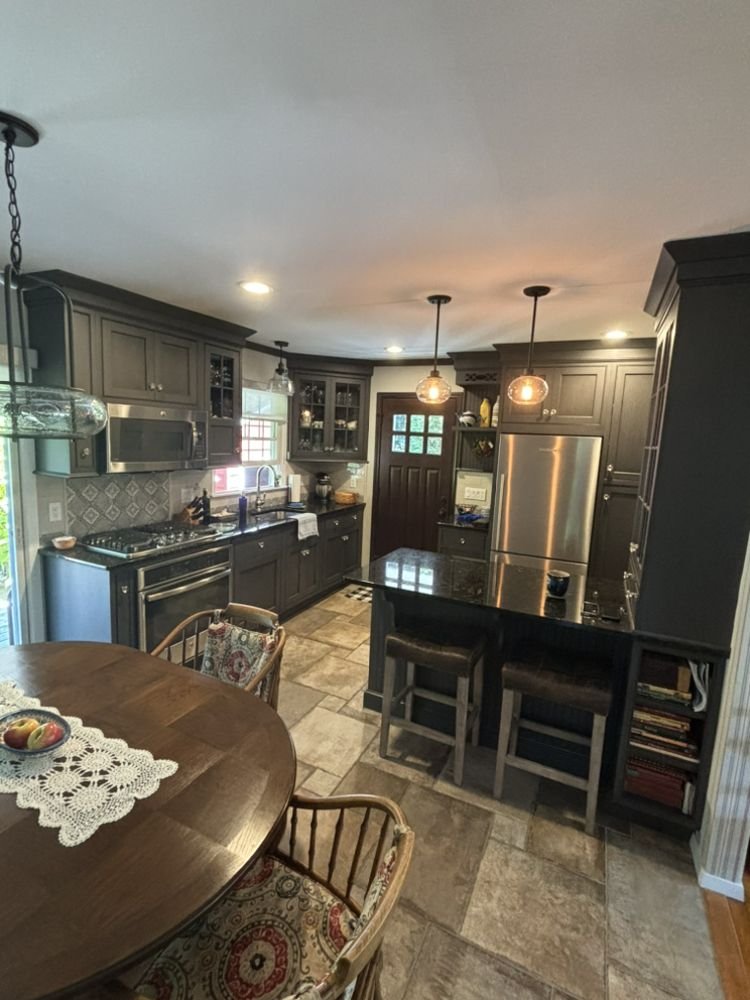 custom bathroom renovation with tiled shower in Westchester, Licensed General Contractor