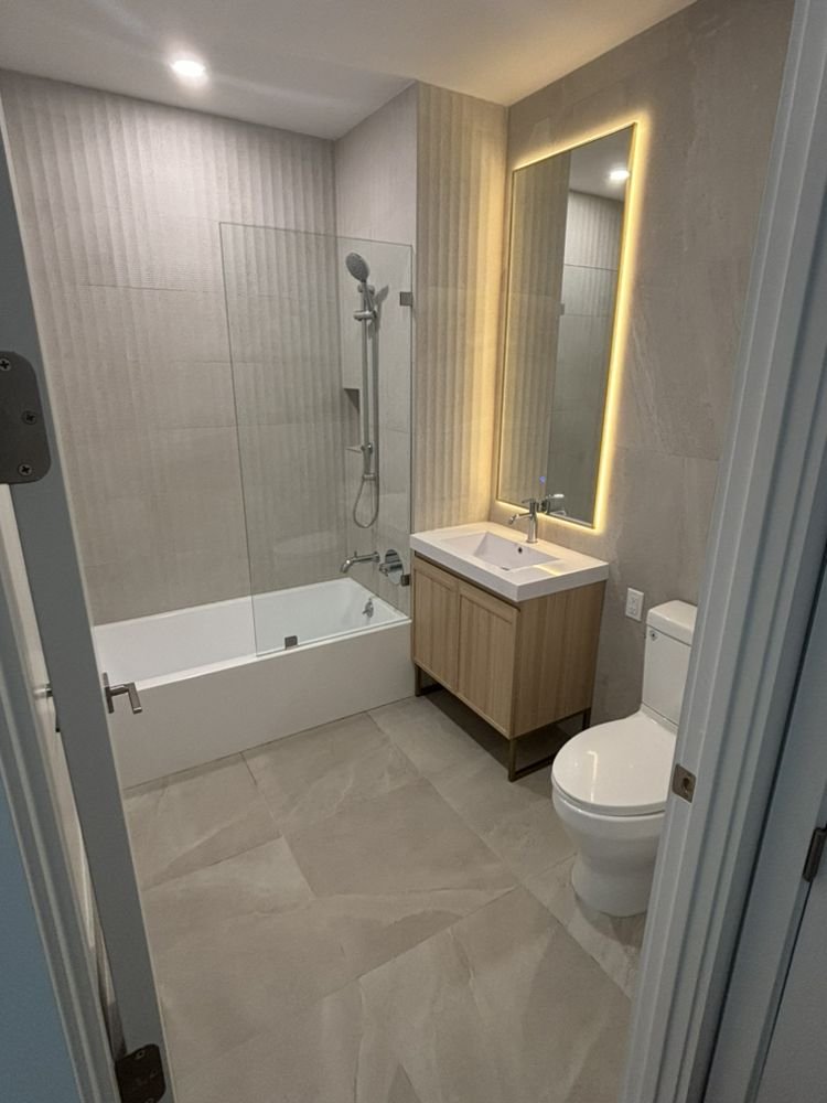 gallery18 finished basement with recessed lighting and LVP flooring, Licensed General Contractor